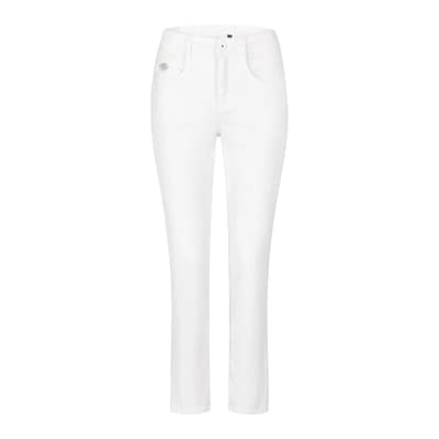 Marc Aurel • witte cropped skinny jeans