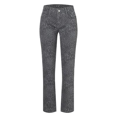 MAC • grijze Dream jeans luipaard