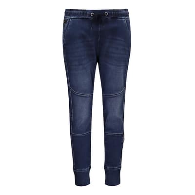 MAC • blauwe denim Jogger zip broek