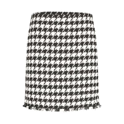 Marc Aurel • zwart wit bouclé mini rok