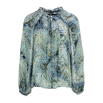 Princess goes Hollywood • paisley blouse