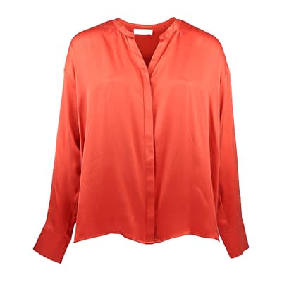 Louis and Mia • oranje zijden blouse