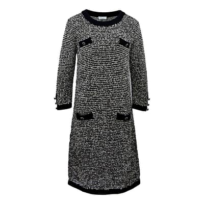 Princess goes Hollywood • wollen tweed jurk