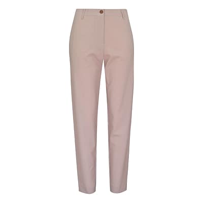 Alysi • wollen pantalon in oud roze