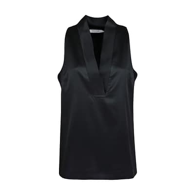 Daname • zwarte zijden top