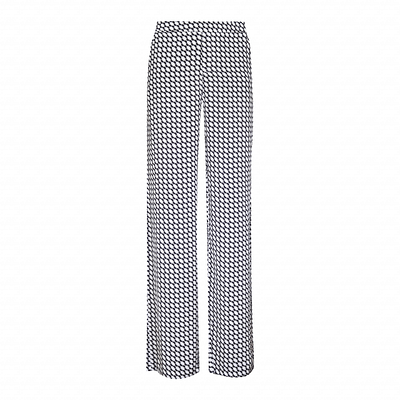 MAC • wit zwarte Chiara pantalon