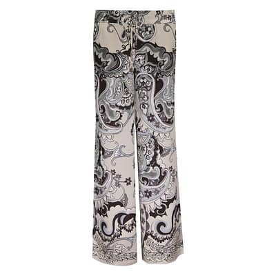 Cambio • wijde pantalon paisley