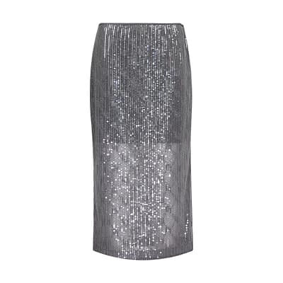 Liu Jo • grijze rok met pailletten
