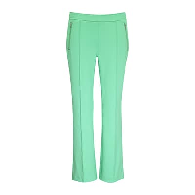 MAC • groene Amora Kick pantalon