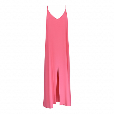 Même road • roze maxi jurk