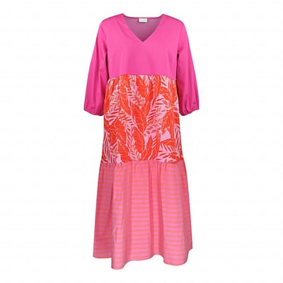 Milano Italy • roze midi jurk