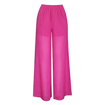 (nude) • linnen pantalon orchid