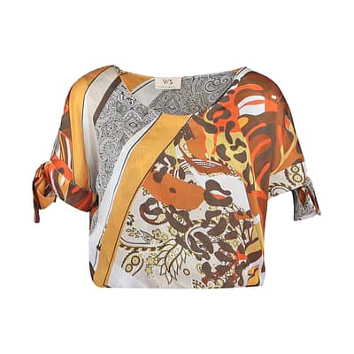 Verysimple • bruine cropped top