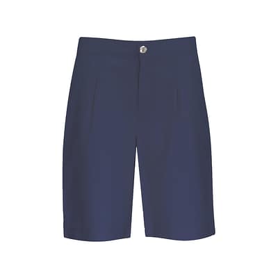 MAC • donkerblauwe linnen Suvi short