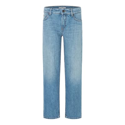 Cambio • Paris straight ancle jeans blauw