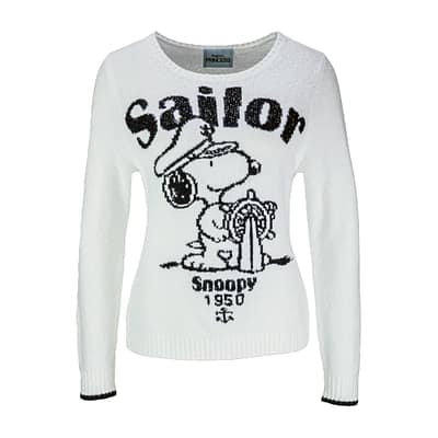 Frogbox goes Princess • witte trui Snoopy