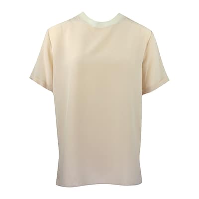 Janice • zijden shirt in beige