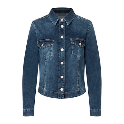 MAC • donkerblauw denim jasje