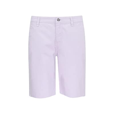 MAC • Chino shorts in licht lila