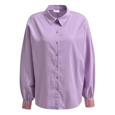 Milano Italy • lila blouse