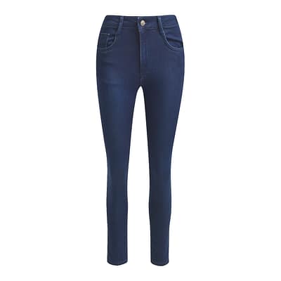 Milano Italy • blauwe slim fit jeans