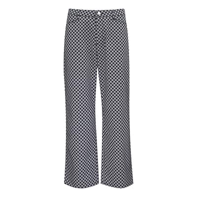 MAC • Chiara cropped cotton broek