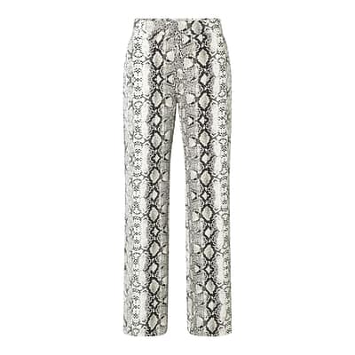 MAC • zwart witte Chiara pantalon