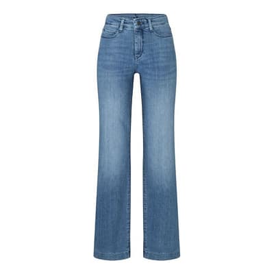 MAC • blauwe Dream Wide auth. jeans