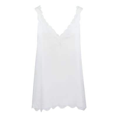 Marc Aurel • witte kanten top