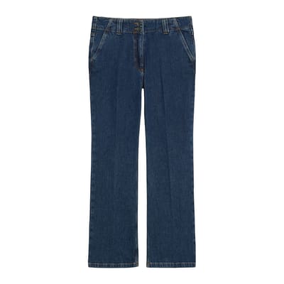 Pennyblack • blauwe mini flared jeans