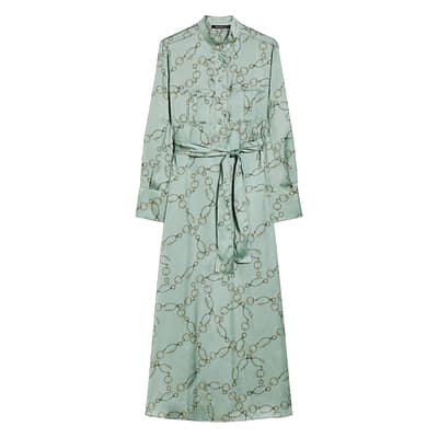 Pennyblack • lange groene jurk Hardy