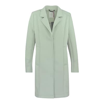 Reset • mint groene lange jas Laura