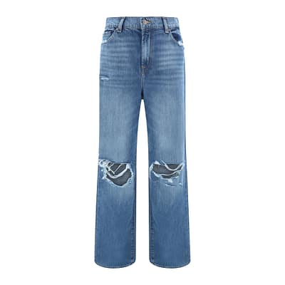 7 for all Mankind • blauwe Scout blue dasher