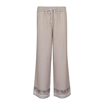 Cambio • beige broek met motief