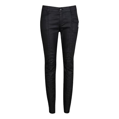 MAC • zwarte coated Biker 2.0 jeans