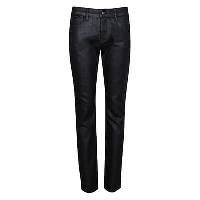 MAC • coated California Slim jeans zwart