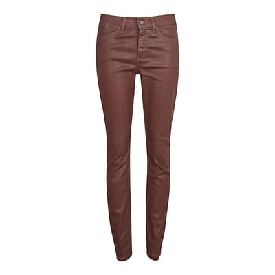 MAC • bruine coated Dream Skinny broek