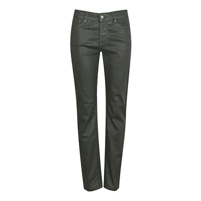 MAC • groene coated Dream jeans