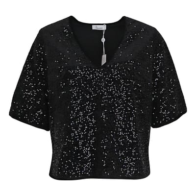 Princess goes Hollywood • fluwelen pailletten top