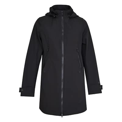 Reset • zwarte regenjas Vada