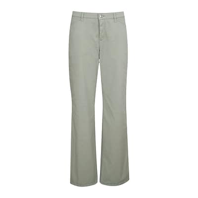 MAC • Chiara cotton broek groen