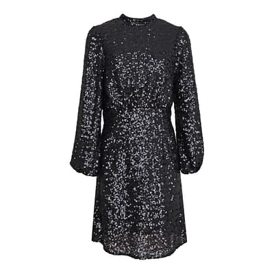 Princess goes Hollywood • zwarte pailletten jurk