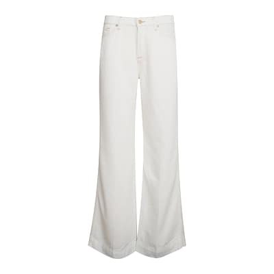 7 for all Mankind • witte Modern Dojo tailorless broek
