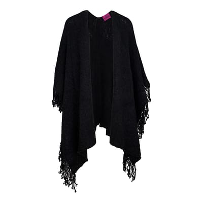 Frogbox • zwarte poncho