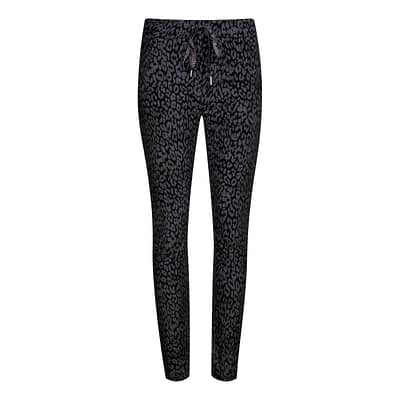 Heartkiss • zwarte luipaard broek