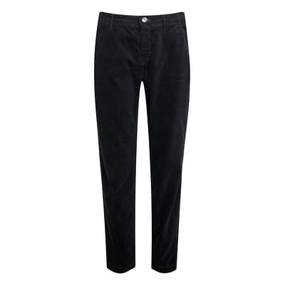 MAC • zwarte velvet Chino pantalon