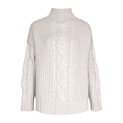 Marc Aurel • kabeltrui in ecru