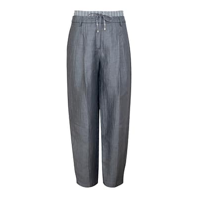 Cambio • grijze Elaine double waist pantalon