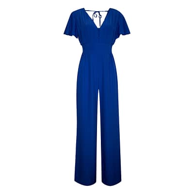 Freebird • blauwe jumpsuit Aviana