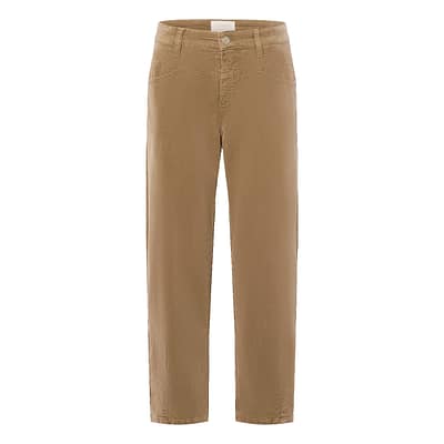 Cambio • bruine velvet broek Elin